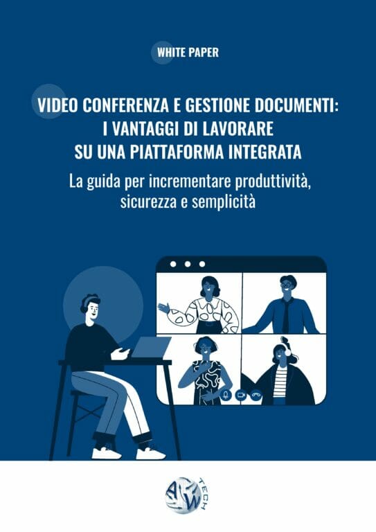 Immagine del whitepaper: Condivisione di documenti in videoconferenza: come incrementare produttività, sicurezza e semplicità