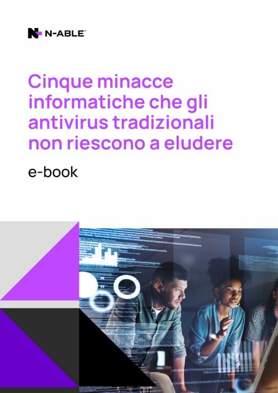 Immagine del whitepaper: Strategie di sicurezza IT per MSP: come gestire le 5 minacce informatiche che gli antivirus tradizionali non riescono a eludere