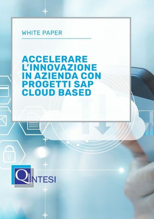 Immagine del whitepaper: Accelerare l’innovazione in azienda con progetti SAP cloud based
