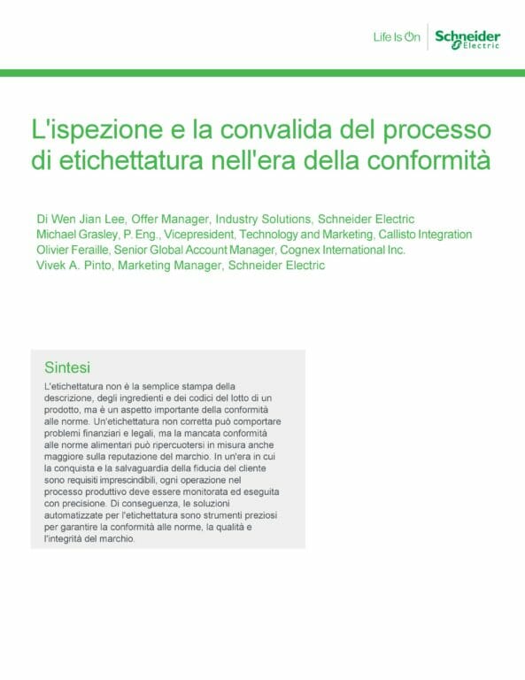 Automatizzate l’etichettatura per garantire la conformità alle norme e l’integrità del marchio