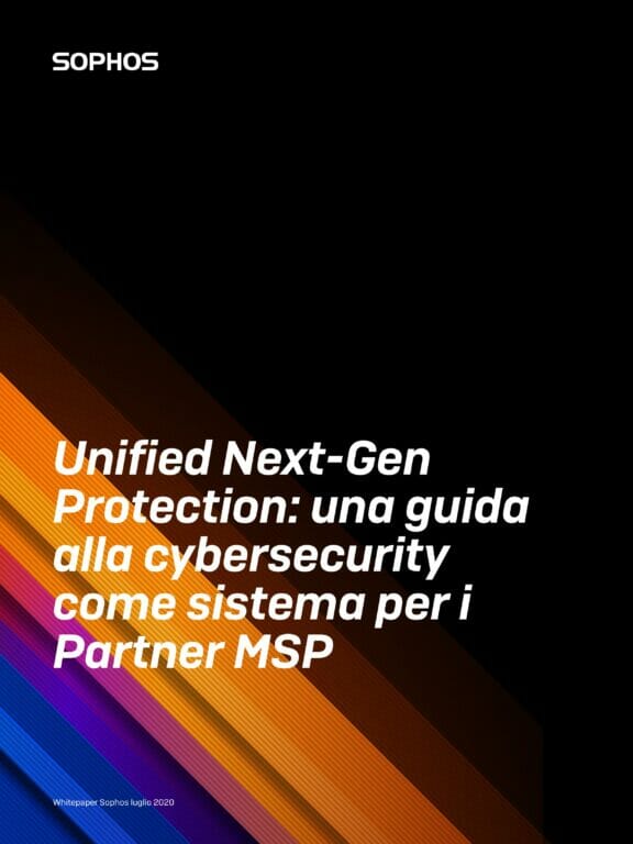 Immagine del whitepaper: Cybersecurity per i partner MSP: i vantaggi di una piattaforma unificata