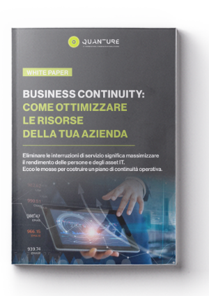 Business continuity management: un piano per massimizzare il rendimento delle risorse aziendali