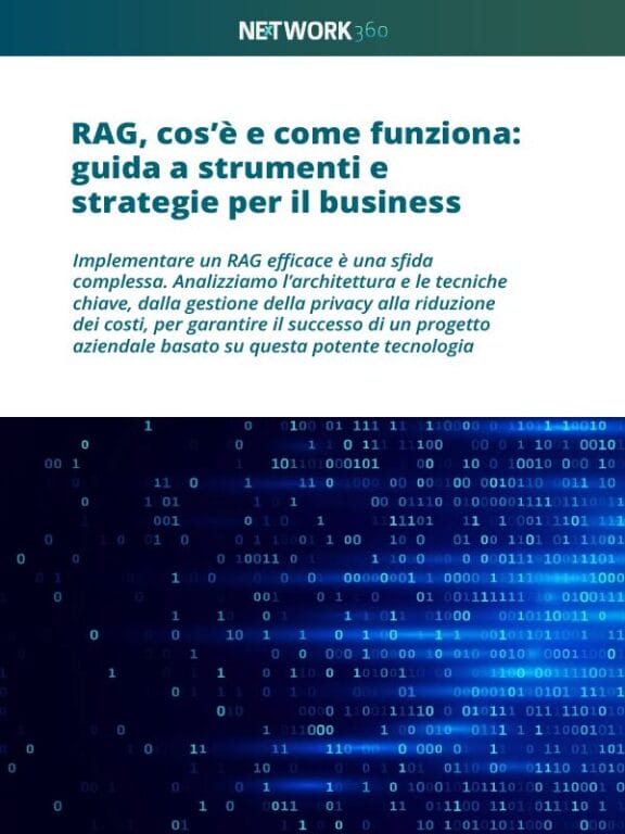 Immagine del whitepaper: RAG: come ottimizzare l’intelligenza artificiale per il business