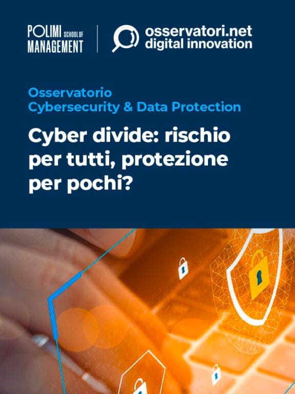 Immagine del whitepaper: Cyber divide: affrontare il rischio per garantire la protezione delle organizzazioni