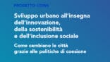 Come le città italiane stanno diventando più intelligenti, verdi e inclusive grazie alle politiche di coesione